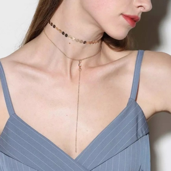 Jewelry - Only one left‼️Beautiful layered gold necklace!